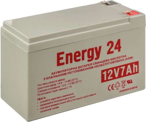 Акумулятор Energy 24 SLA-MS12V7AH