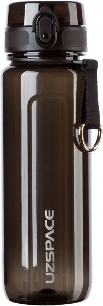 Пляшечка спортивна 750 мл Uzspace U-type чорний