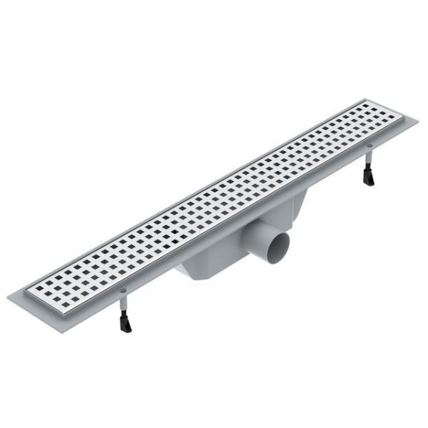 Душовий канал Imprese d44600Q з решіткою квадрат 60 см