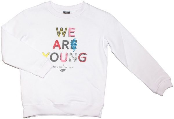 Джемпер 4F HJZ20-JBLD003-10S р. 146 білий