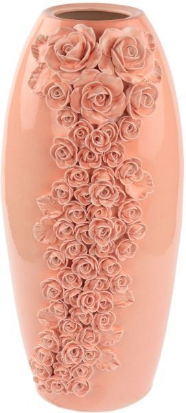 Ваза Патио 38 см розовая