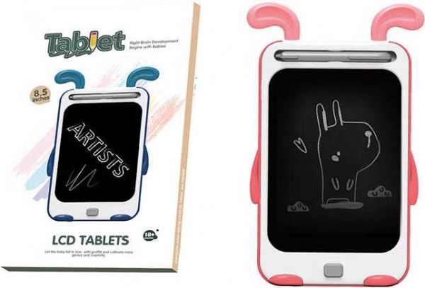 Планшет для рисования LCD Вушка розовый OTE0643173/pink