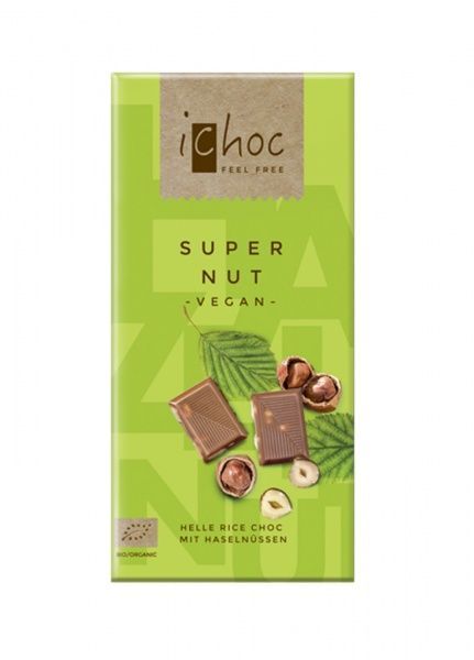 Шоколад IChoc органічний (Super Nut) 80 г