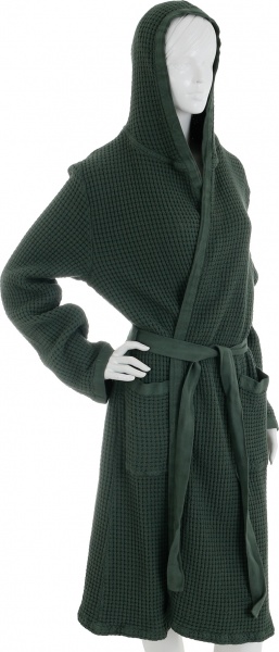 Халат La Nuit Stone Wash р. XL зеленый 