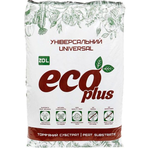 Субстрат Eco Plus Универсальный 20 л