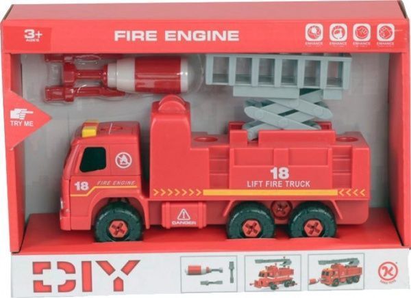 Іграшка Kaile Toys пожарна KL802-2