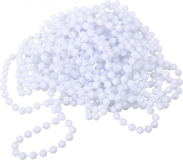 Бусы для елки 6 цветов 5 мм 6 м в ассортименте