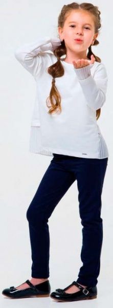 Джемпер для девочки Smil 116441 р.116 светло-молочный 