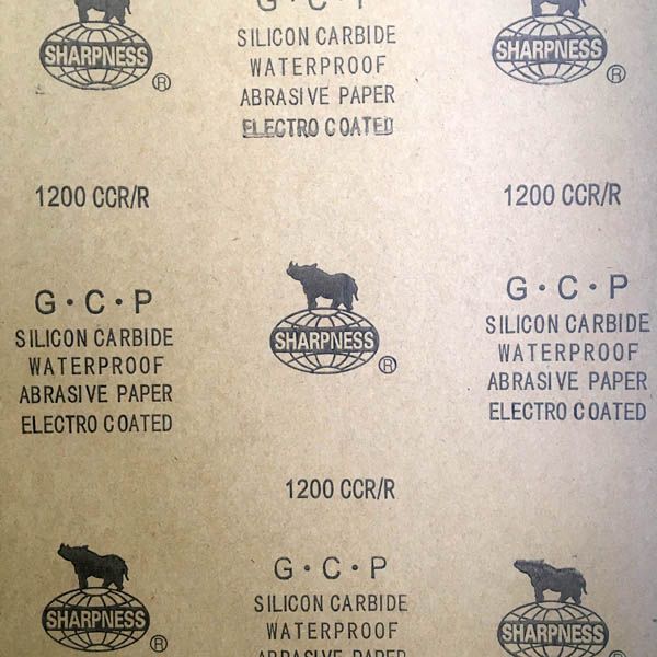 Наждачний папір P1200 для вологого шліфування 4 шт. 235936