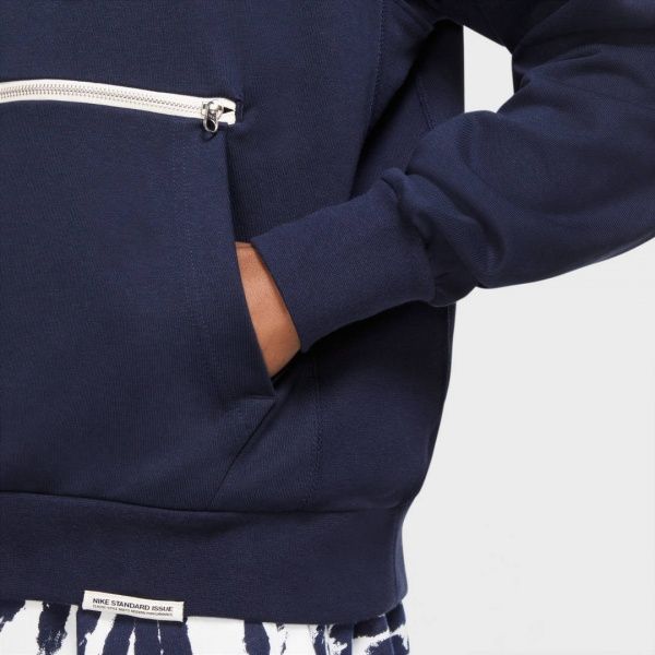 Джемпер Nike M NK STANDARD ISSUE PO HOODIE CV0864-419 р. M темно-синій
