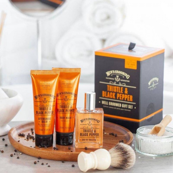 Гель для бритья для бритья Scottish Fine Soaps Thistle & Black Pepper 100 мл