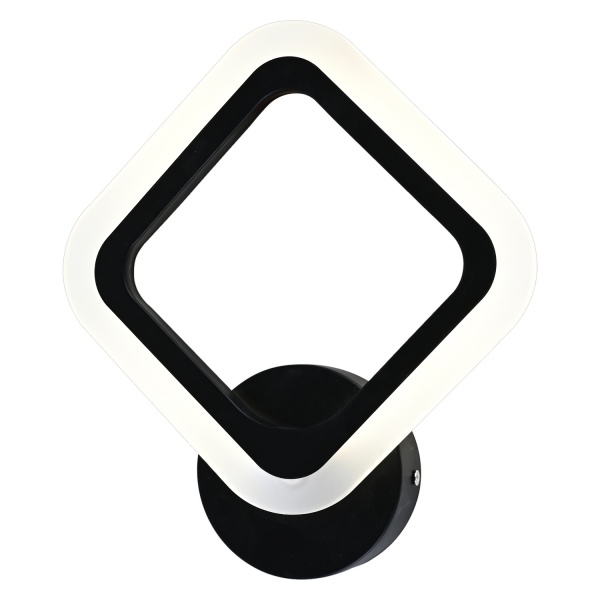 Бра Victoria Lighting 14 Вт черный Rhombus/AP1 black 