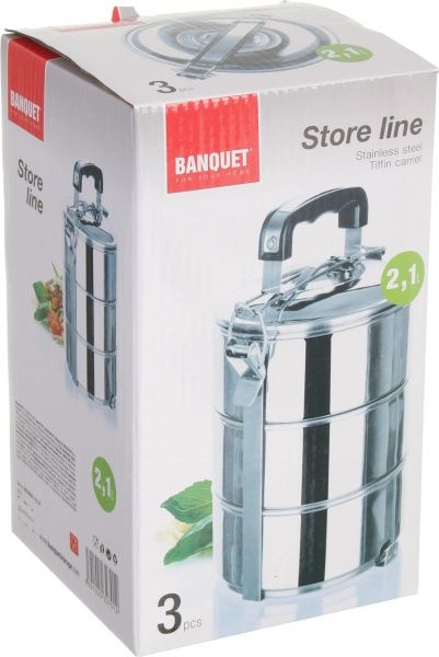 Контейнер для еды Store Line 3 секции Banquet