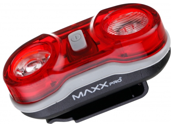 Фонарик MaxxPro SL+B-596 красный с черным