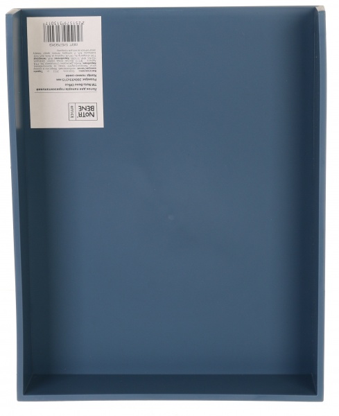 Лоток для паперів горизонтальний 260х93х315 мм темно-синій Nota Bene