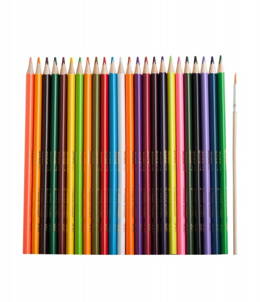 Олівці акварельні Aqua 24 шт. KIDS LINE ZB.2476 ZiBi