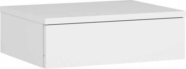 Стол-ящик Грейд Торино белый альба 402x128x320 мм