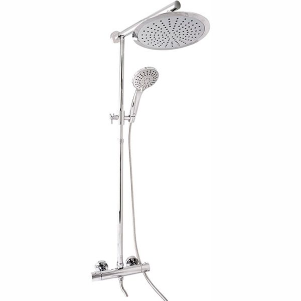 Душевой набор Rubineta душевая колонна Etna + термостат Thermo-15