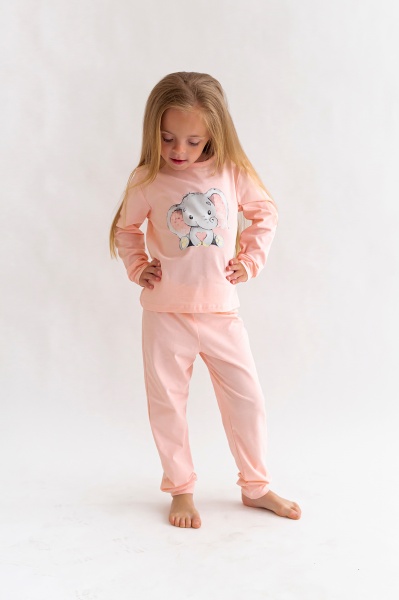 Пижама для девочек KOSTA р.98–104 розовый 2150-7 