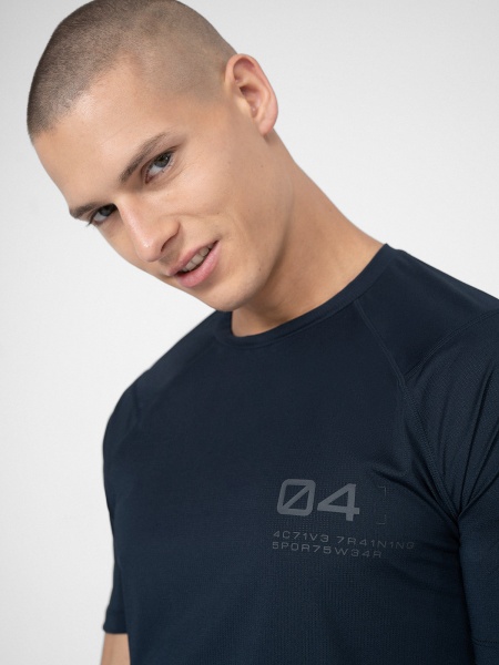 Футболка 4F TSHIRT FNK M171 4FSS23TFTSM171-20S р.L черный