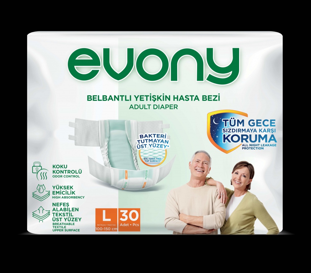 Подгузники EVONY Large 30 шт.
