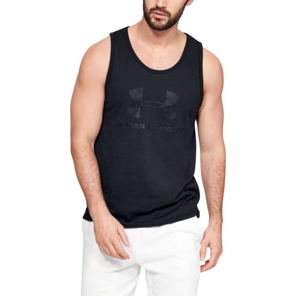 Майка Under Armour SPORTSTYLE LOGO TANK 1329589-001 XL чорний