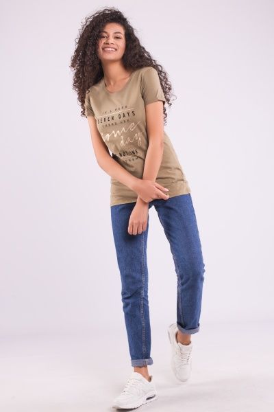 Футболка Avecs AV-30307/25 46 хакі