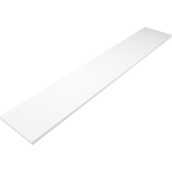 Полка ДСП 1200x210 мм белый 