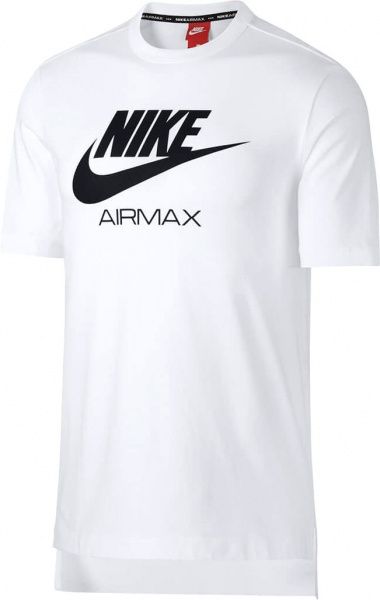 Футболка Nike M NSW TOP AIR MAX SS JSY 886146-100 L білий