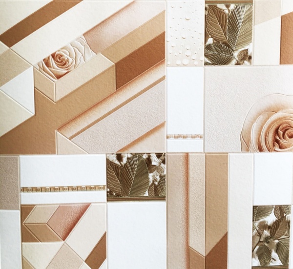 Обои виниловые на бумажной основе Славянские обои Expromt Вуаля 5655-01 0,53x10,05 м 