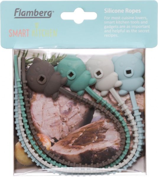 Комплект затискачів 4 шт. L 20 см Flamberg Smart Kitchen