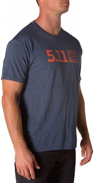 Футболка 5.11 Tactical р. S [749] Navy Heather 