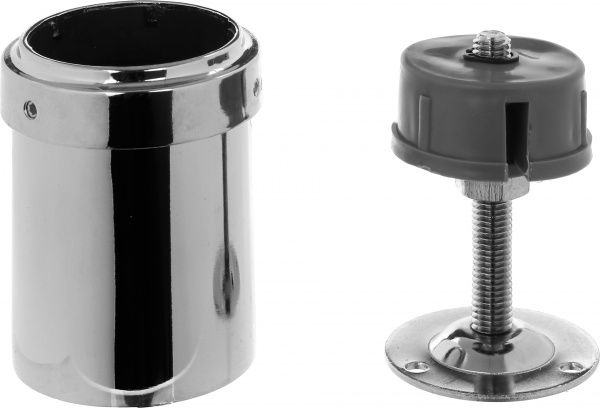 Вертикальное крепление Lemax регулируемое d50 мм хром (STK103 (BL))