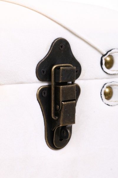 Скриня-пуф Art&Crafts Велюр 50х25х23 см айвори 