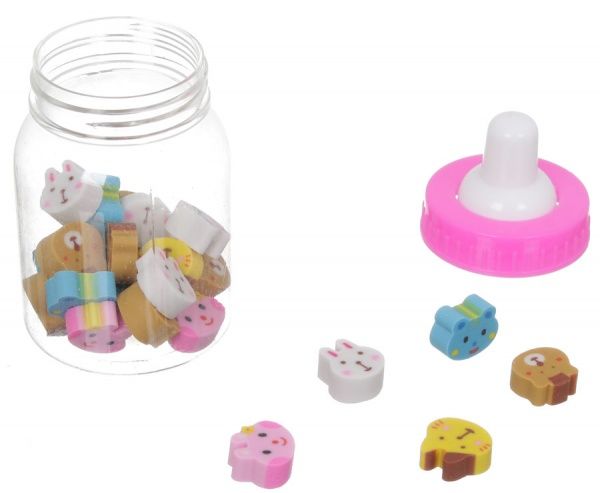 Набір гумок Пустушка рожевий