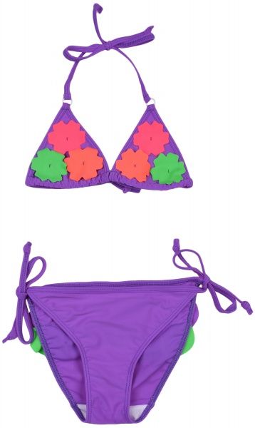 Купальник для девочек Bibo 8009 р.128 фиолетовый 