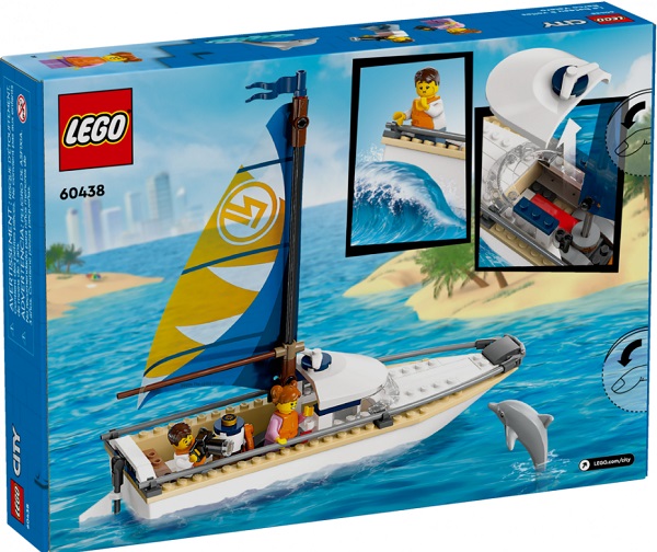 Конструктор LEGO City Вітрильний човен 60438