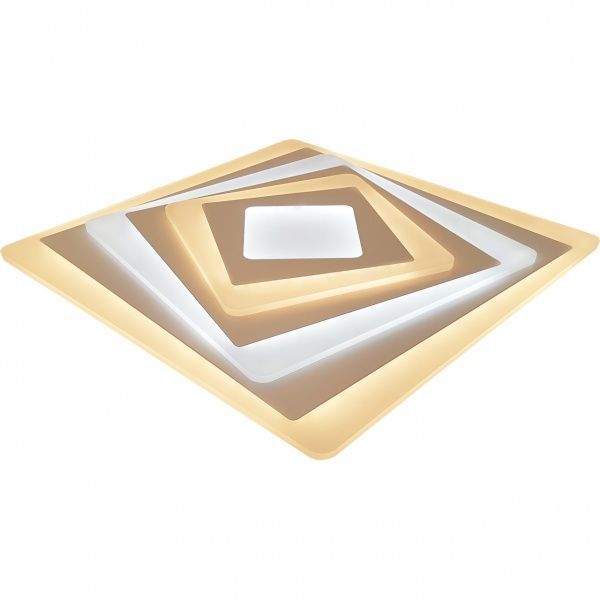 Світильник світлодіодний Hopfen з пультом ДК (plexiglas) 100 Вт білий 3000-6500 К QUADRA 100W 