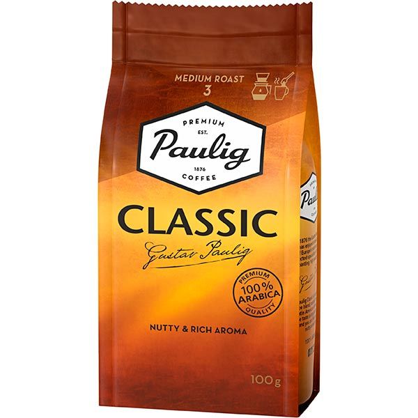 Кофе молотый Paulig Classic 100 г 6411300166442 