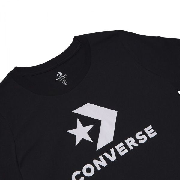 Футболка Converse Star Chevron Center Front Tee 10018569-A02 р.S чорний