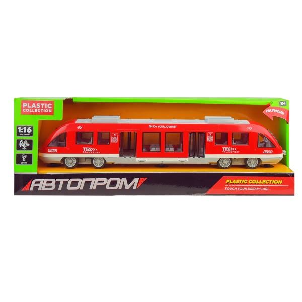 Експрес-потяг Автопром в асортименті 1:16 8906