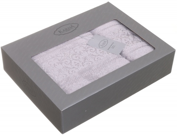 Набор полотенец Armond 2 шт. серый Karna 