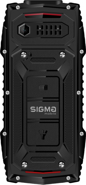 Мобільний телефон Sigma mobile X-treme AZ68 black/red Sigma mobile X-treme AZ68 blac