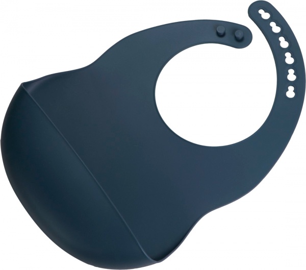 Нагрудник детский Tryco силикон темно-голубой TR-392837 темно-голубой TR-392837 