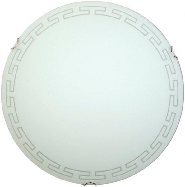 Світильник настінно-стельовий Геотон НББ 01-2х100-715 7611 2x100 Вт E27 білий 7611.30 