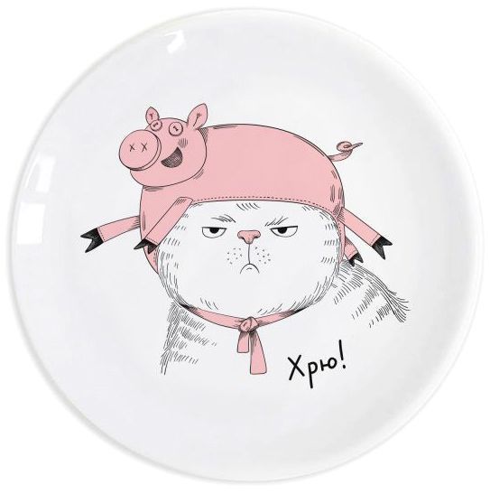 Тарілка Хрю 25 см Orner