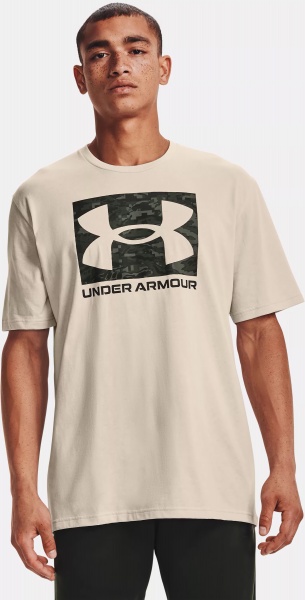 Футболка Under Armour UA ABC CAMO BOXED LOGO SS 1361673-110 р.XL сірий