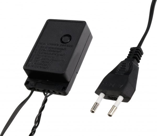 Электрогирлянда линейная внутренняя встроенный светодиод (LED) 48 ламп 2,4м Жемчужные шарики LDBL048M-10-C 