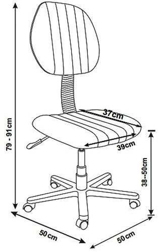 Крісло FunDesk LST4 Yellow/Grey жовтий 