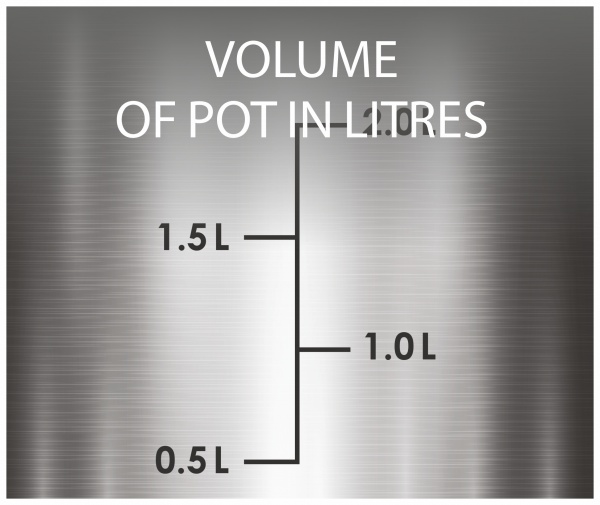 Каструля зі скляною кришкою Originell 1,3 л 26-238-048 Krauff